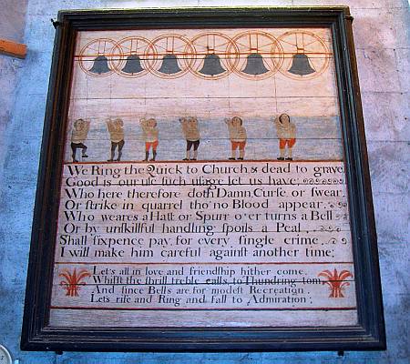 St Endellion - The Ringers Rules